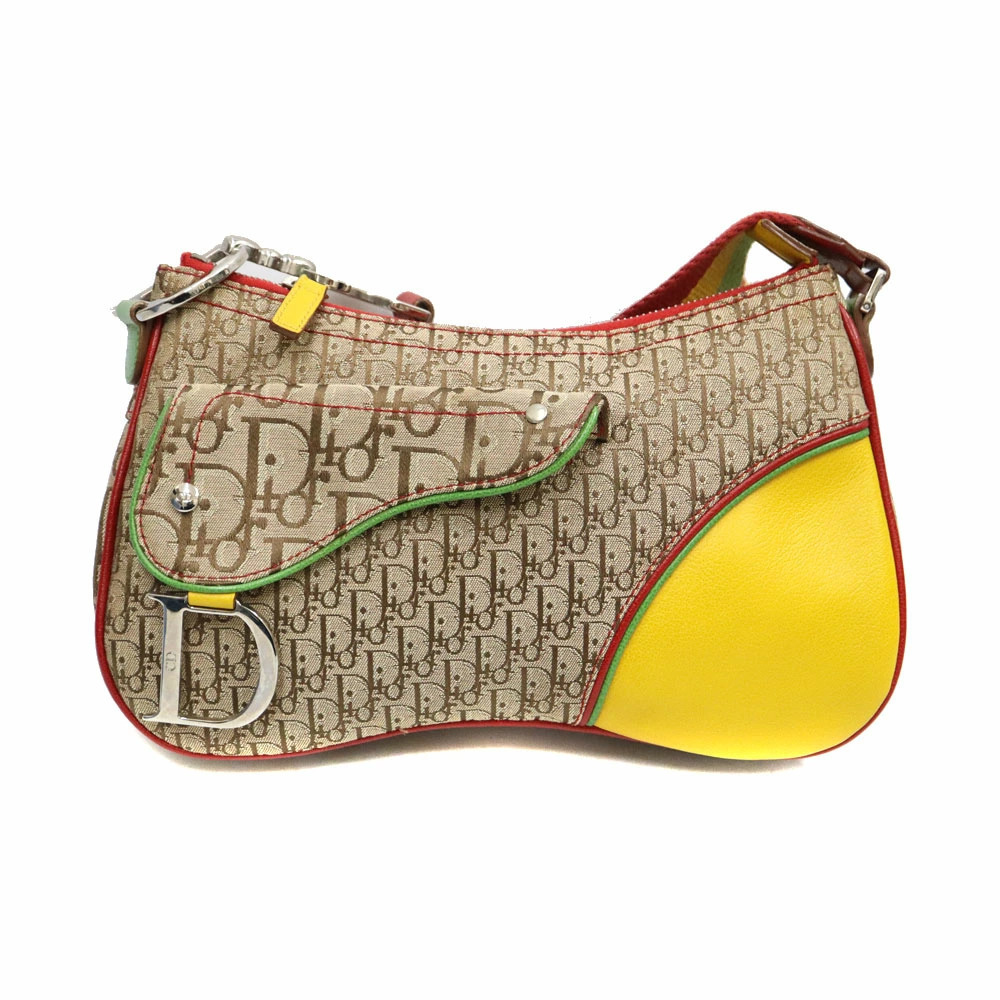 Christian Dior Saddle Bag Rasta Shoulder